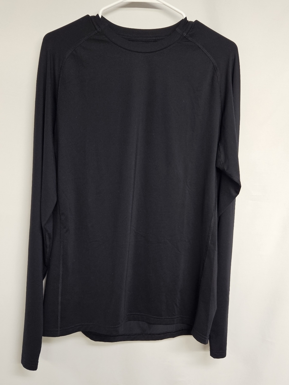 Mountain Hardwear Men's Medium Wicked Tech Long Sleeve Shirt Black Base Layer